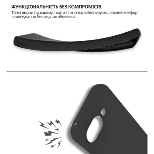 Чехол для мобильного телефона BeCover Google Pixel 9a Black (715053)