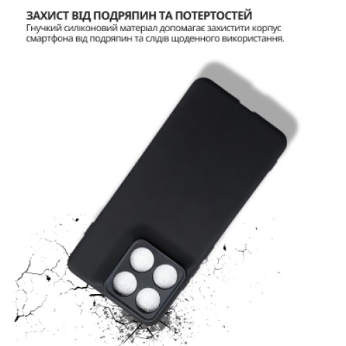Чехол для мобильного телефона BeCover Motorola Edge 70 Black (715047)