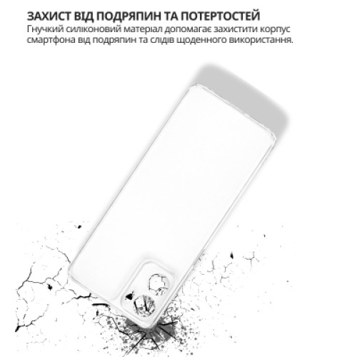 Чехол для мобильного телефона BeCover Motorola Moto G06 / G06 Power 4G Transparancy (715054)