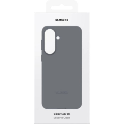 Чехол для мобильного телефона Samsung Silicone Case Galaxy A57 (A576) Gray (EF-PA576CJEGWW) Чехол для мобильного телефона Samsung Silicone Case Galaxy A57 (A576) Gray (EF-PA576CJEGWW)