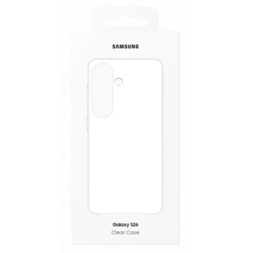 Чехол для мобильного телефона Samsung Clear Case Galaxy S26 (S942) Transparent (EF-QS942CTEGWW) Чехол для мобильного телефона Samsung Clear Case Galaxy S26 (S942) Transparent (EF-QS942CTEGWW)