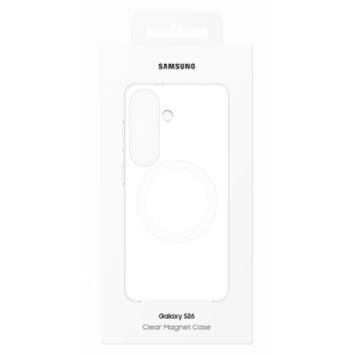 Чехол для мобильного телефона Samsung Clear Magnet Case Galaxy S26 (S942) Transparent (EF-CS942CTEGWW) Чехол для мобильного телефона Samsung Clear Magnet Case Galaxy S26 (S942) Transparent (EF-CS942CTEGWW)