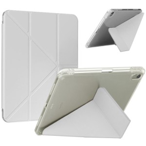 Чехол для планшета BeCover Ultra Slim Origami Transparent Apple iPad Air 11" M4 2026 Gray (715184)