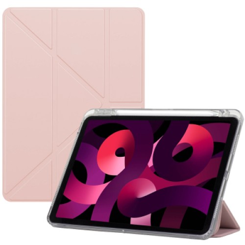 Чехол для планшета BeCover Ultra Slim Origami Transparent Apple iPad Air 11" M4 2026 Pink (715185) Чехол для планшета BeCover Ultra Slim Origami Transparent Apple iPad Air 11" M4 2026 Pink (715185)