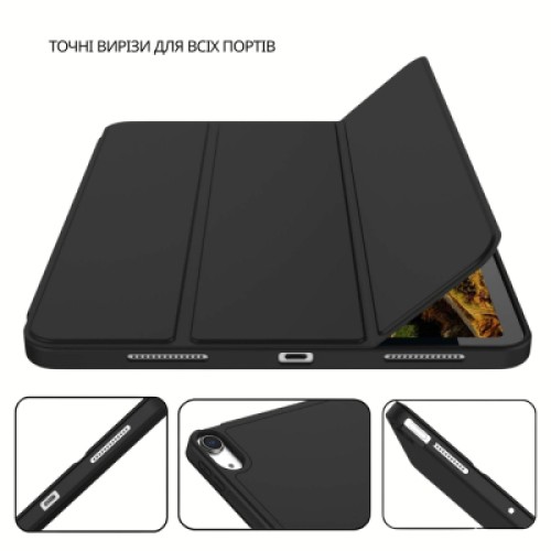 Чехол для планшета BeCover Tri Fold Soft TPU Apple iPad Air 11" M4 2026 Black (715229) Чехол для планшета BeCover Tri Fold Soft TPU Apple iPad Air 11" M4 2026 Black (715229)