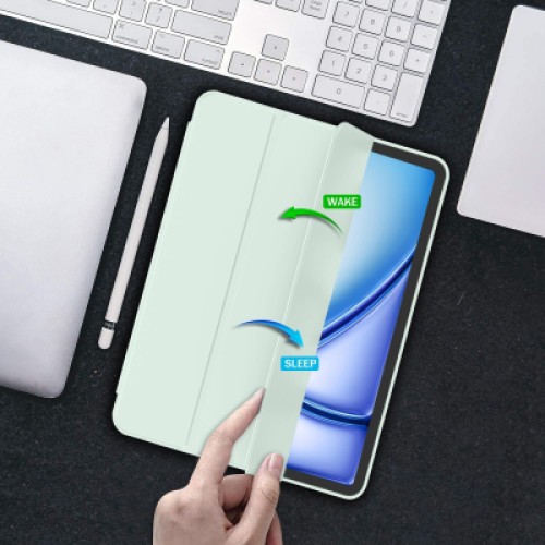 Чехол для планшета BeCover Tri Fold Soft TPU Apple iPad Air 11" M4 2026 Green (715231) Чехол для планшета BeCover Tri Fold Soft TPU Apple iPad Air 11" M4 2026 Green (715231)