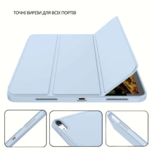 Чехол для планшета BeCover Tri Fold Soft TPU Apple iPad Air 11" M4 2026 Light Blue (715232) Чехол для планшета BeCover Tri Fold Soft TPU Apple iPad Air 11" M4 2026 Light Blue (715232)