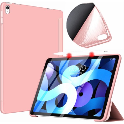 Чехол для планшета BeCover Tri Fold Soft TPU Silicone Apple iPad Air 11" M4 2026 Pink (715240)