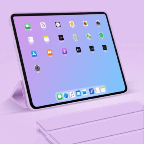 Чехол для планшета BeCover Tri Fold Soft TPU Silicone Apple iPad Air 11" M4 2026 Purple (715241) Чехол для планшета BeCover Tri Fold Soft TPU Silicone Apple iPad Air 11" M4 2026 Purple (715241)