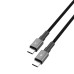 Дата кабель USB-C to USB-C 1.0m 100W black Grand-X (CC-08B) Дата кабель USB-C to USB-C 1.0m 100W black Grand-X (CC-08B)
