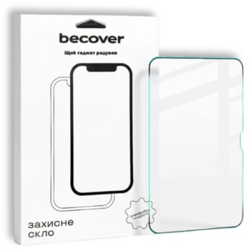 Стекло защитное BeCover 3D Edge Full Cover Apple iPad Air 11" M4 2026 (715170)