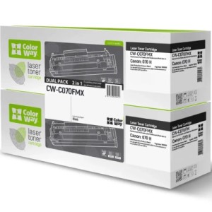 Картридж ColorWay CANON (070H) MF461w/463dw/465dw/LBP243dw/246dw DUAL PACK (CW-C070FMX)