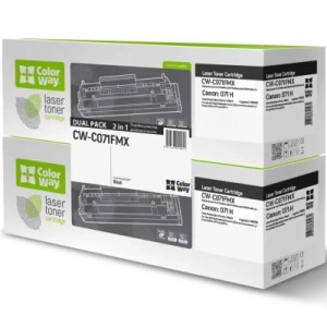 Картридж ColorWay CANON (071H) LBP122/MF272 DUAL PACK (CW-C071FMX)