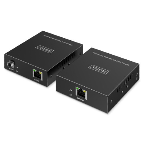 Адаптер Digitus USB extender 100 m RJ-45 to 3xUSB-A + 1xUSB-C (DA-73121) Адаптер Digitus USB extender 100 m RJ-45 to 3xUSB-A + 1xUSB-C (DA-73121)