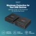 Адаптер Digitus USB extender 100 m RJ-45 to 3xUSB-A + 1xUSB-C (DA-73121) Адаптер Digitus USB extender 100 m RJ-45 to 3xUSB-A + 1xUSB-C (DA-73121)