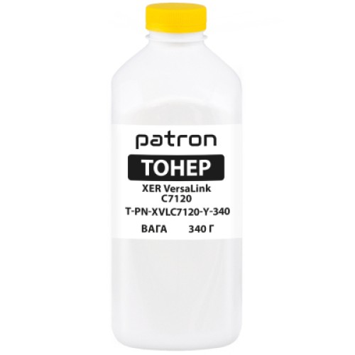 Тонер XER VersaLink C7120 340 г, Yellow Patron (PN-XVLC7120-Y-340)