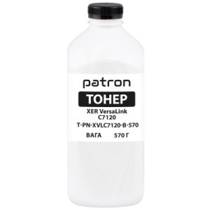 Тонер XER VersaLink C7120 570 г, Black Patron (PN-XVLC7120-B-570)