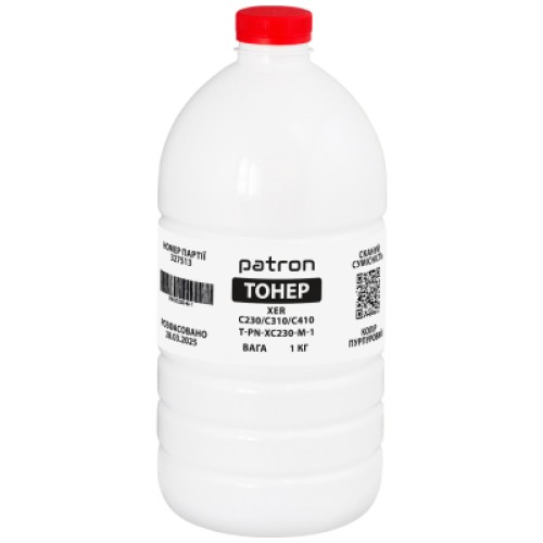 Тонер XER C230/C310/C410 1 кг, Magenta Patron (PN-XC230-M-1)
