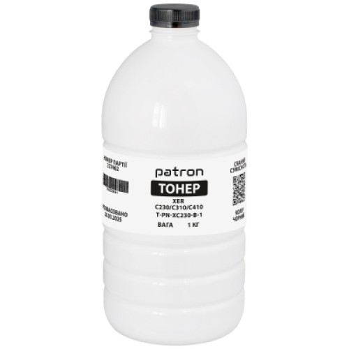 Тонер XER C230/C310/C410 1 кг, Black Patron (PN-XC230-B-1)
