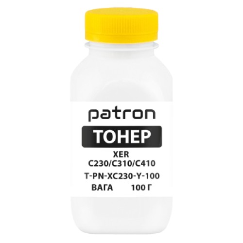 Тонер XER C230/C310/C410, 100 г,Yellow Patron (PN-XC230-Y-100)