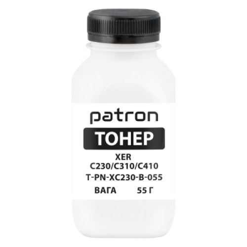 Тонер XER C230/C310/C410, 55 г, Black Patron (PN-XC230-B-055)