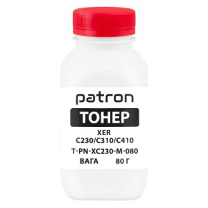 Тонер XER C230/C310/C410, 80 г, Magenta Patron (PN-XC230-M-080)