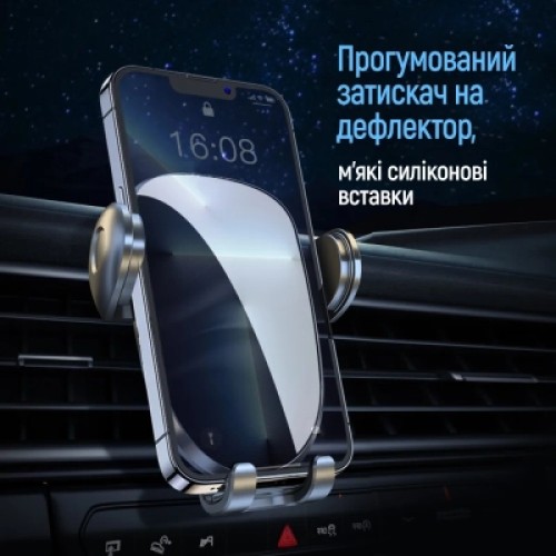 Универсальный автодержатель ColorWay Grip Holder Black (CW-CHMH20-BK) Универсальный автодержатель ColorWay Grip Holder Black (CW-CHMH20-BK)