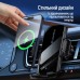 Универсальный автодержатель ColorWay FlameGrip, автозажим, Wireless Charger 15W Black (CW-CHAW070Q-BK) Универсальный автодержатель ColorWay FlameGrip, автозажим, Wireless Charger 15W Black (CW-CHAW070Q-BK)