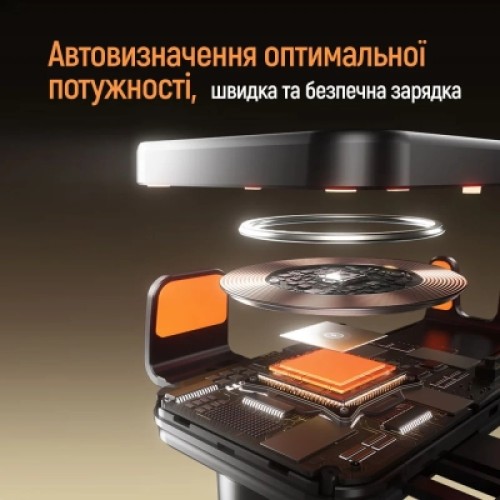 Универсальный автодержатель ColorWay Ultra-mini. автозажим, Wireless Charger 15W Black (CW-CHAW069Q-BK)