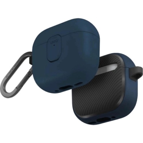 Чехол для наушников Uniq Clyde для AirPods 4 Lock Case Blue (8886463693209) Чехол для наушников Uniq Clyde для AirPods 4 Lock Case Blue (8886463693209)