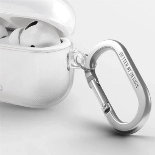 Чехол для наушников Uniq Glase AirPods Pro 2 gen Glossy Clear (8886463683583)