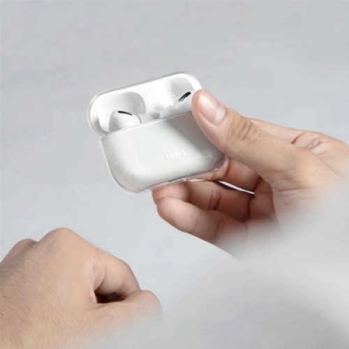 Чехол для наушников Uniq Glase AirPods Pro 2 gen Glossy Clear (8886463683583)