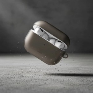 Чехол для наушников Uniq Glase AirPods Pro 2 gen Glossy Smoke (8886463683590)