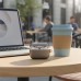 Чехол для наушников Uniq Glase AirPods Pro 2 gen Glossy Smoke (8886463683590)