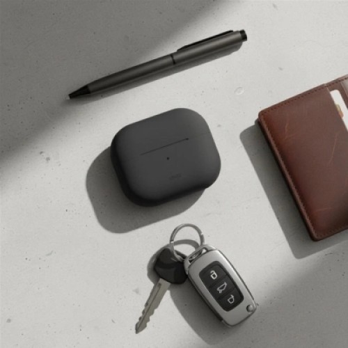 Чехол для наушников Uniq Lino AirPods 4 Silicone Ash Grey (8886463691373) Чехол для наушников Uniq Lino AirPods 4 Silicone Ash Grey (8886463691373)