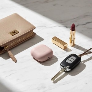 Чехол для наушников Uniq Lino AirPods 4 Silicone Pink Blush (8886463691380)