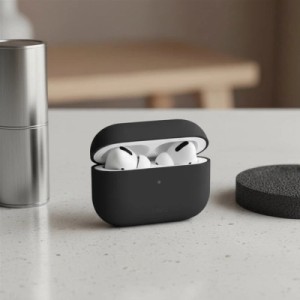 Чехол для наушников Uniq Lino AirPods Pro 2 gen Silicone Ash Grey (8886463683521)