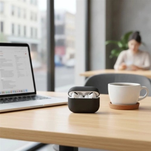 Чехол для наушников Uniq Lino AirPods Pro 2 gen Silicone Ash Grey (8886463683521) Чехол для наушников Uniq Lino AirPods Pro 2 gen Silicone Ash Grey (8886463683521)