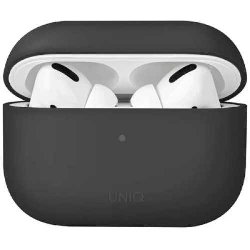 Чехол для наушников Uniq Lino AirPods Pro 2 gen Silicone Ash Grey (8886463683521) Чехол для наушников Uniq Lino AirPods Pro 2 gen Silicone Ash Grey (8886463683521)