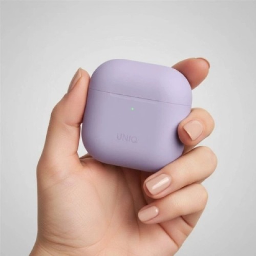 Чехол для наушников Uniq Lino AirPods Pro 2 gen Silicone Lilac lavender (8886463683569)