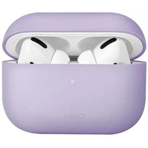 Чехол для наушников Uniq Lino AirPods Pro 2 gen Silicone Lilac lavender (8886463683569) Чехол для наушников Uniq Lino AirPods Pro 2 gen Silicone Lilac lavender (8886463683569)