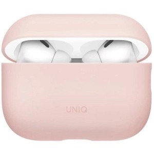 Чехол для наушников Uniq Lino для AirPods Pro 3 gen Silicone Pink (8886463696873)