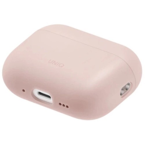 Чехол для наушников Uniq Lino для AirPods Pro 3 gen Silicone Pink (8886463696873)