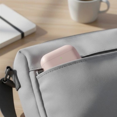 Чехол для наушников Uniq Lino для AirPods Pro 3 gen Silicone Pink (8886463696873)