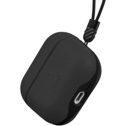 Чехол для наушников Uniq Lyden DS AirPods 4 Dallas Black (8886463691328)