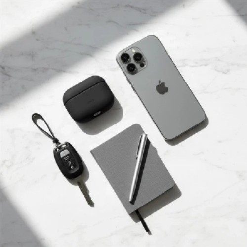 Чехол для наушников Uniq Lyden DS AirPods 4 Dallas Black (8886463691328)