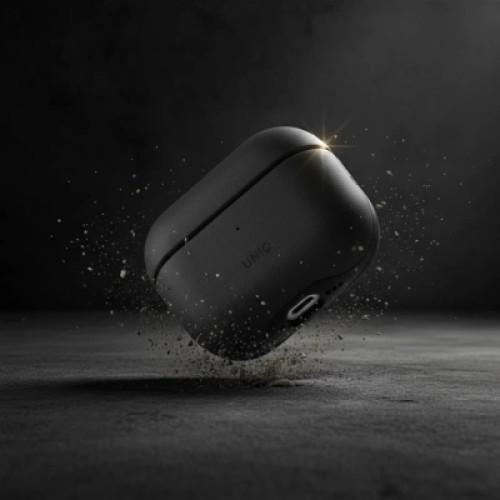 Чехол для наушников Uniq Lyden DS AirPods 4 Dallas Black (8886463691328)