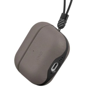 Чехол для наушников Uniq Lyden DS AirPods 4 Flint Grey (8886463691335)