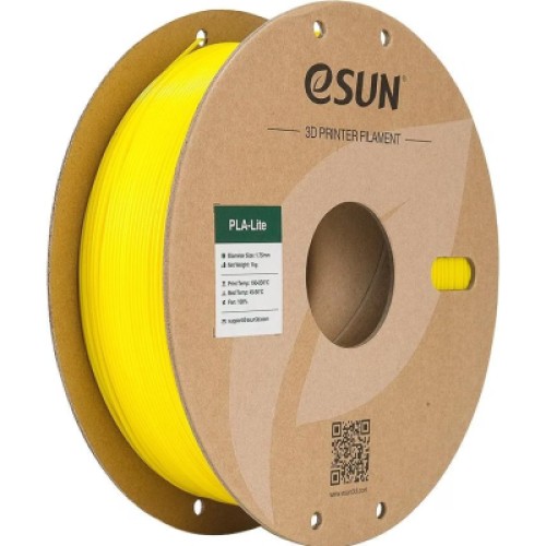 Пластик для 3D-принтера eSUN ePLA-LITE 1,75mm 1kg Yellow (EPLA-LITE-P175Y1)