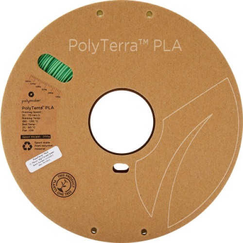 Пластик для 3D-принтера Polymaker PLA PolyTerra 1,75mm 1kg FORREST GREEN (PM70846)